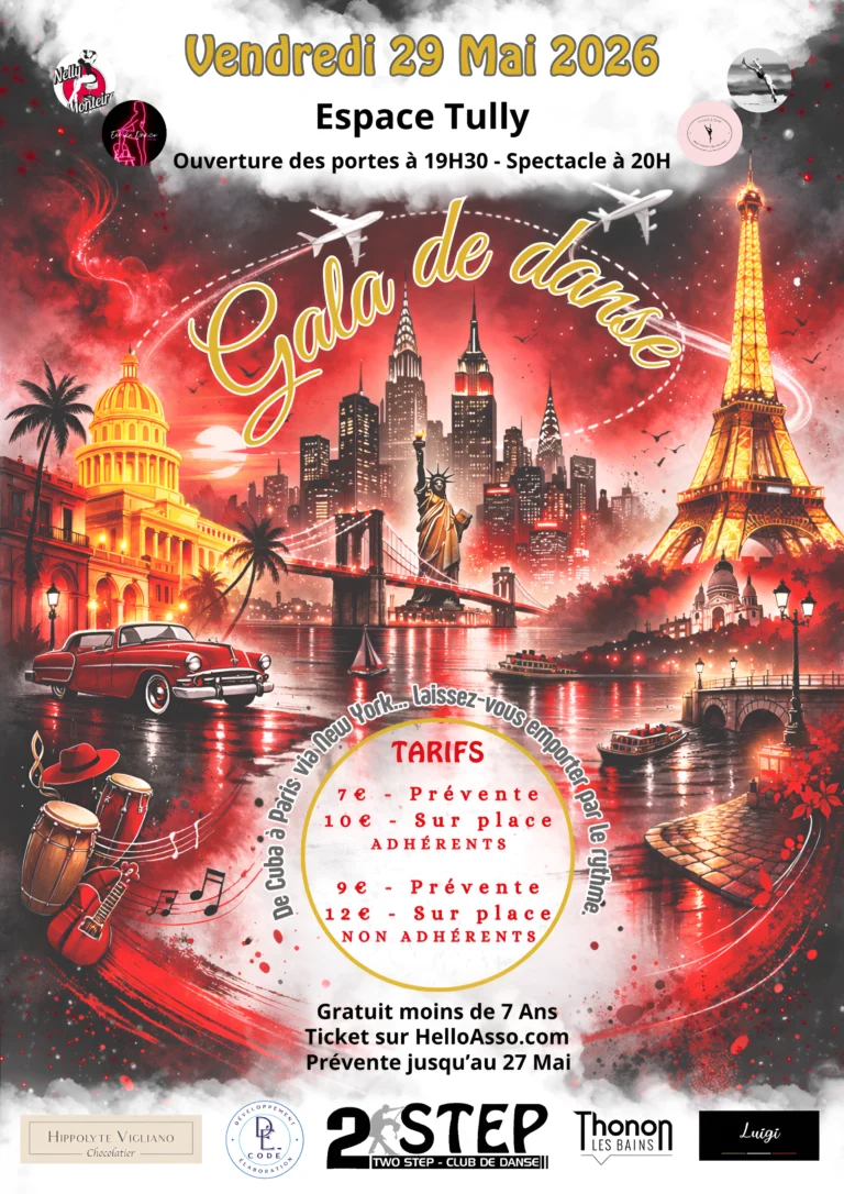 Gala thonon haute savoie espace tully mai danse 2026